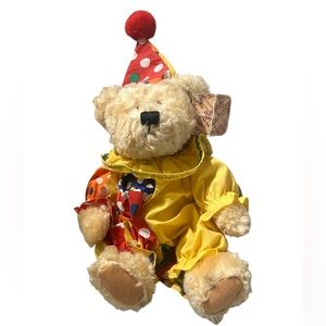 Dan Dee Clown Birthday Teddy Bear